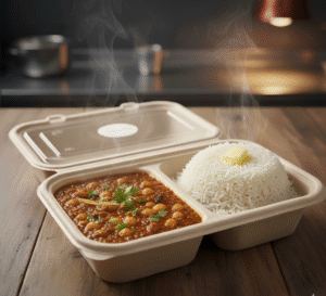 Chole & Rice Box