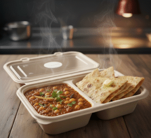 Chole & Paratha box