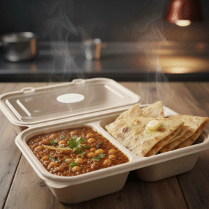 Chole & Paratha box