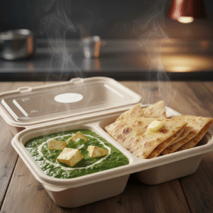Palak Paneer & Paratha Box