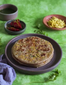 Sev Paratha